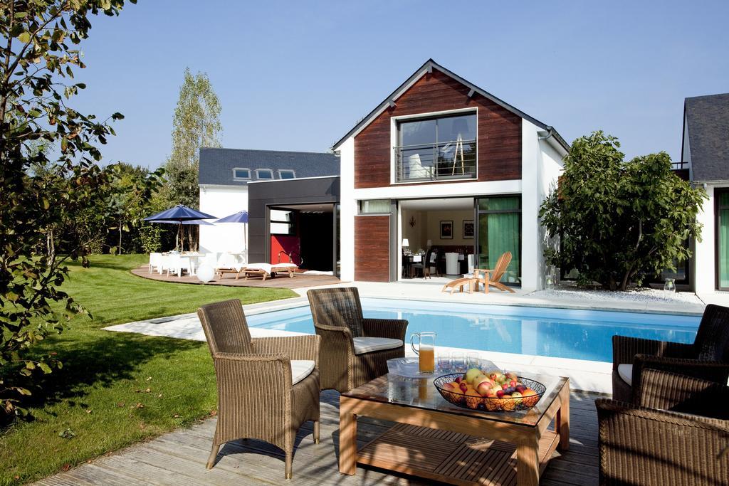 Les Arbres Rouges Bed & Breakfast Suce-sur-Erdre ภายนอก รูปภาพ